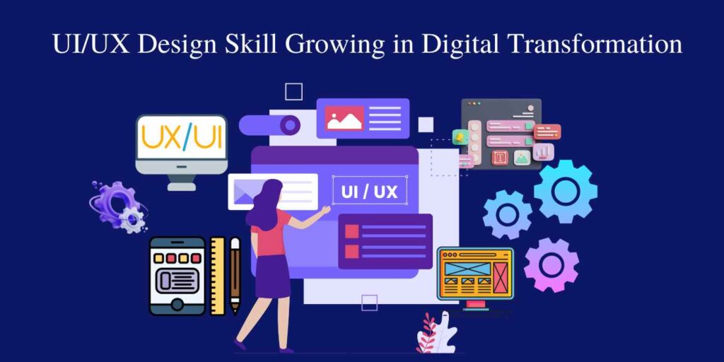 uiux design skill growing in digital transformation